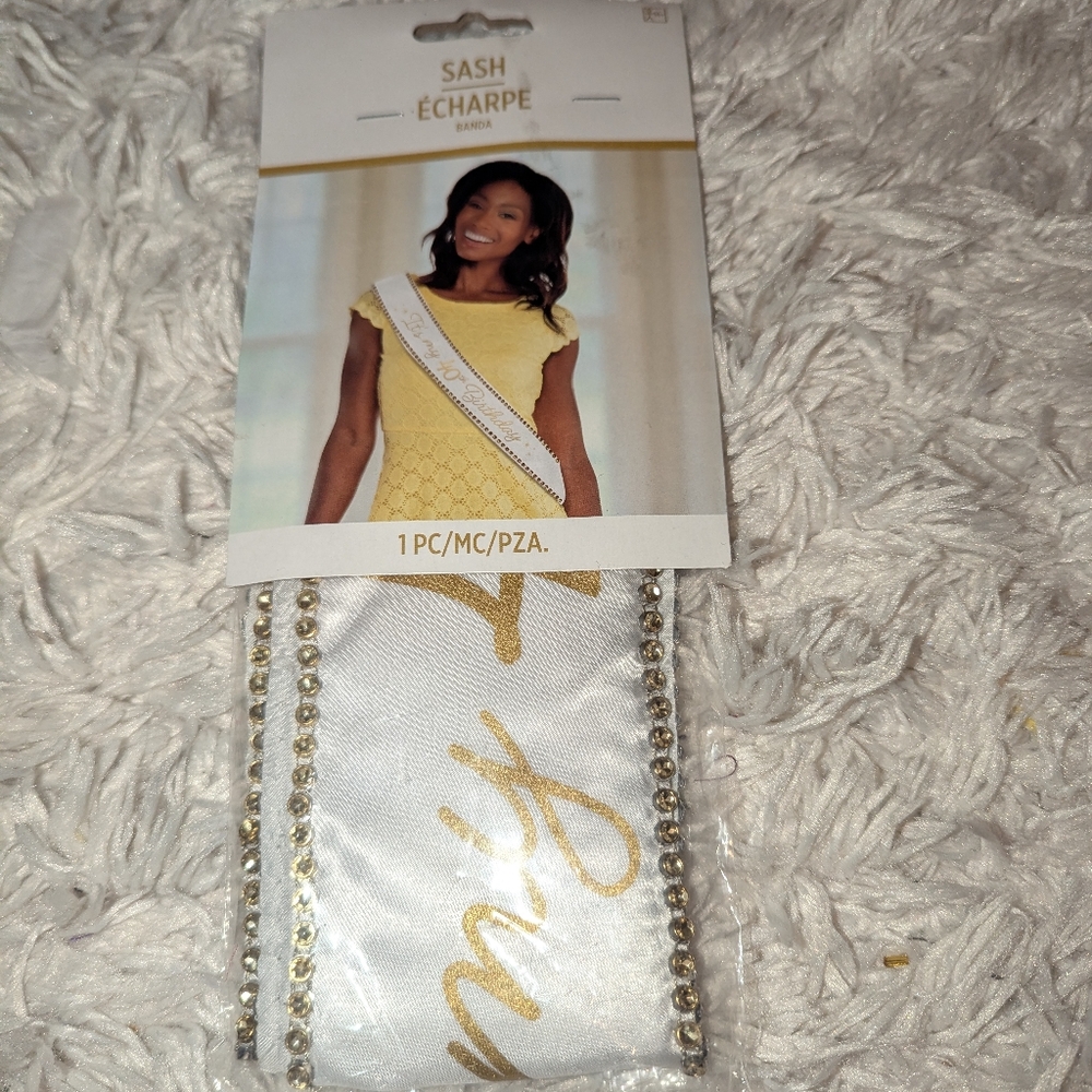 It's My 40th Birthday Sash